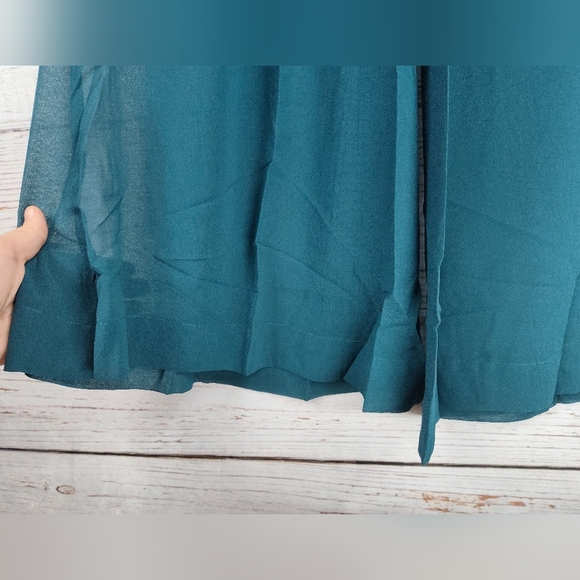 UNIQ Sheer Wide Leg Dress Pants - Picture 3 of 10